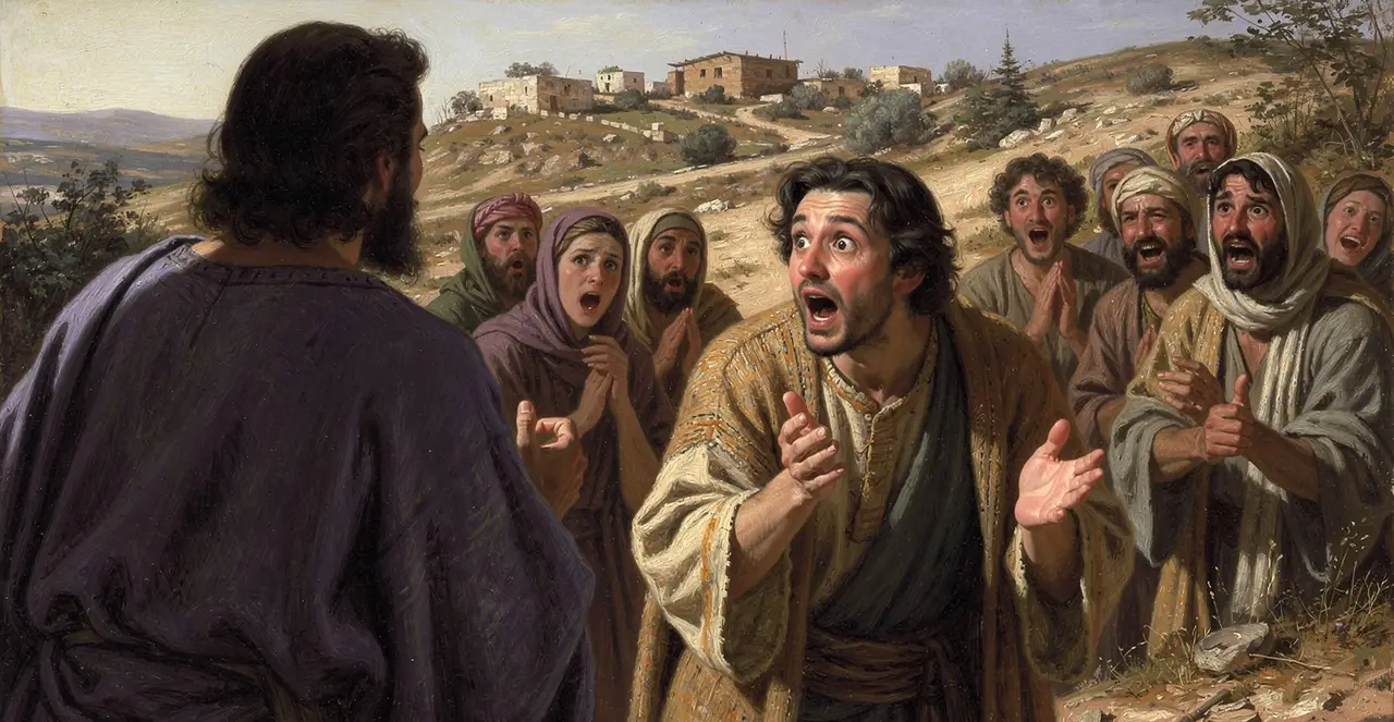 Mark 7:35-37 — Mark, oil painting · TruthPrints