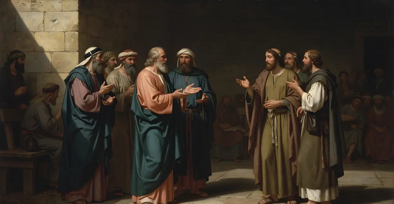 Mark 7:5-8 — Mark, oil painting · TruthPrints