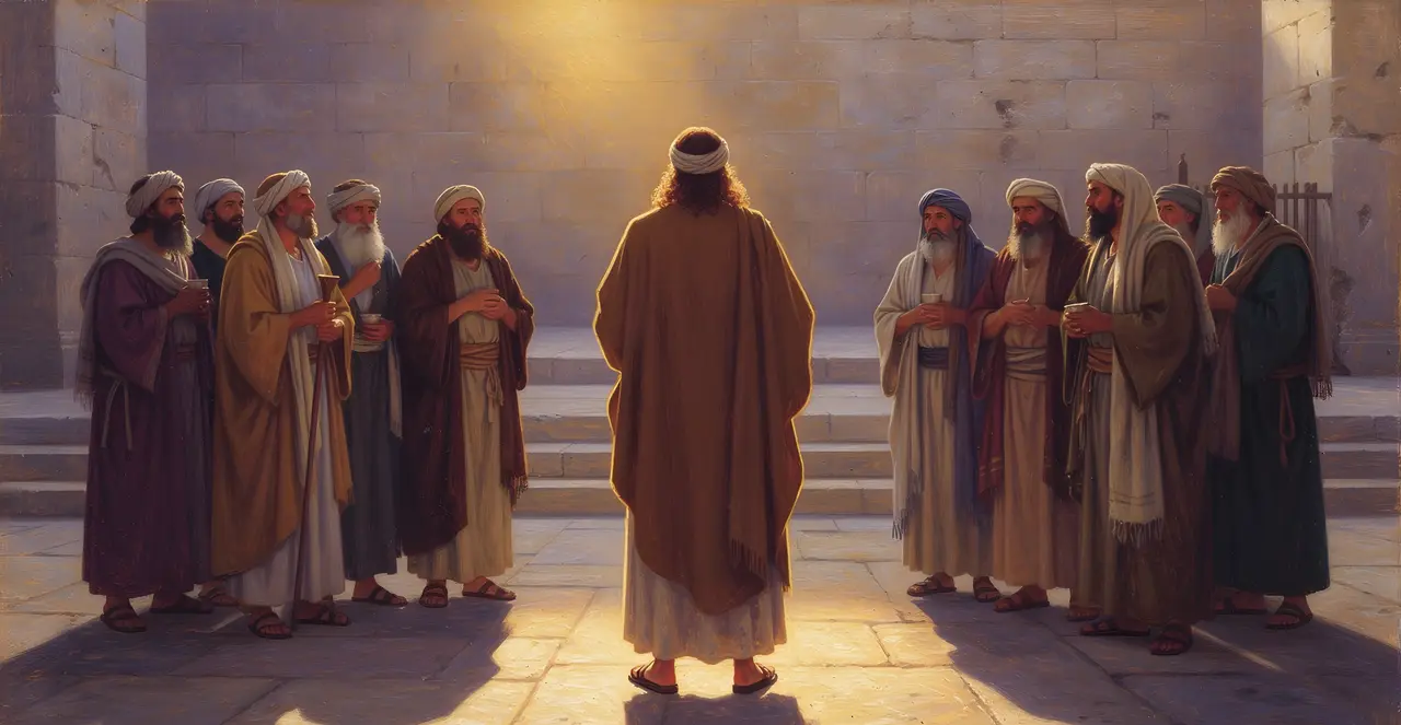 Mark 7:9-13 — Mark, oil painting · TruthPrints