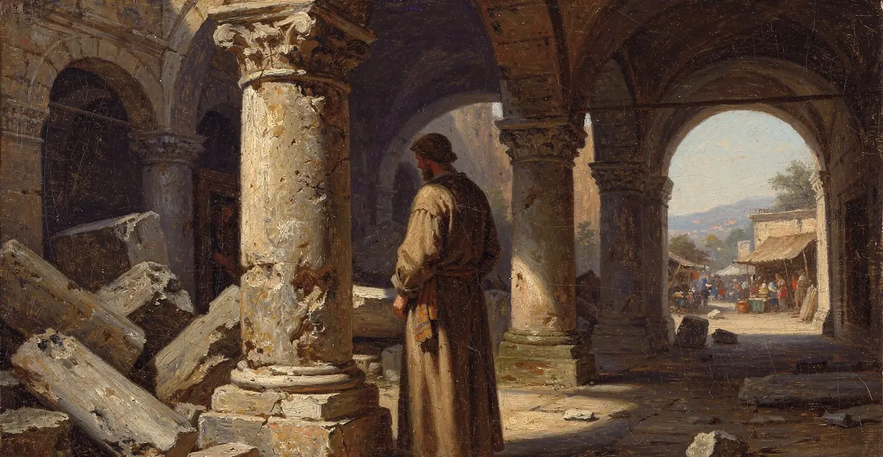 Mark 8:36-38 — Mark, oil painting · TruthPrints