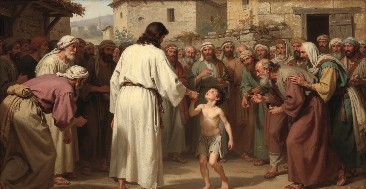 Mark 9:25-29 — Mark, oil painting · TruthPrints