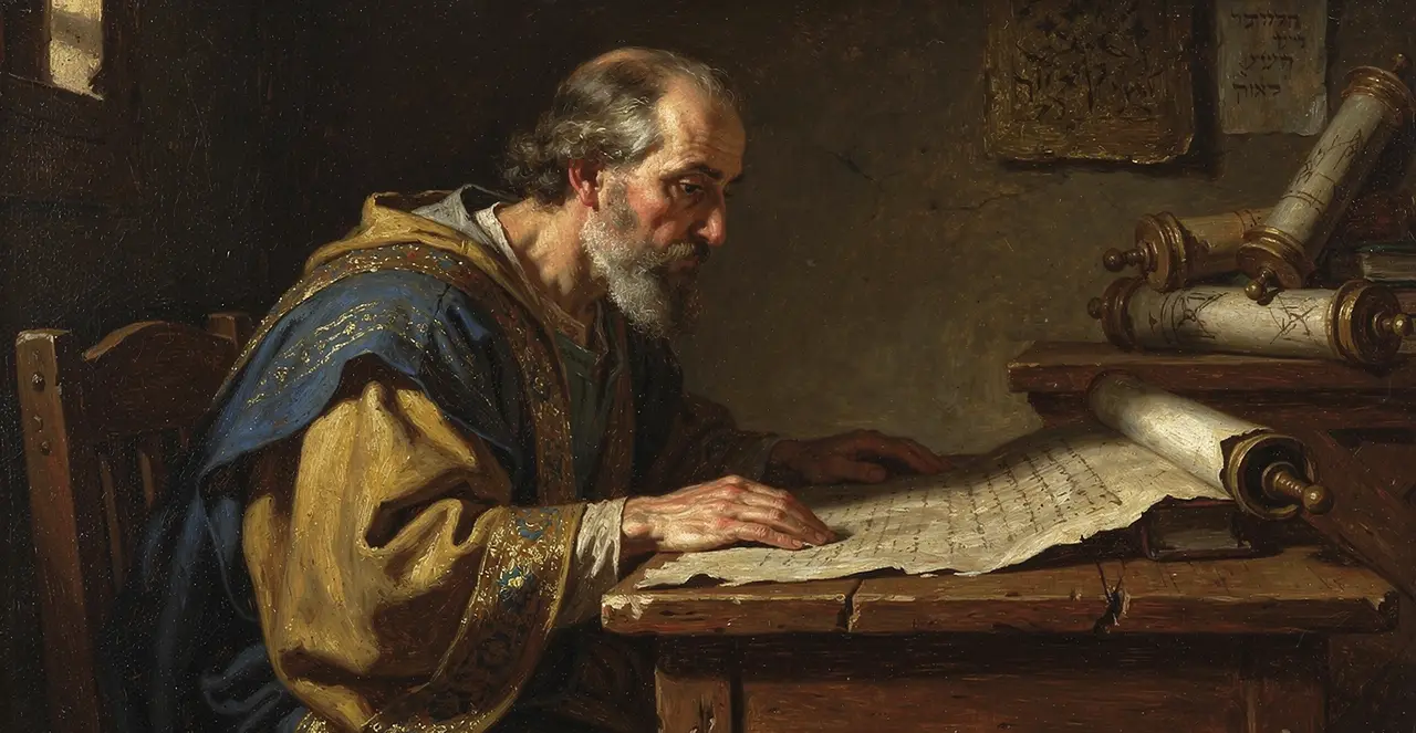 Matthew 1:11-16 — Matthew, oil painting · TruthPrints