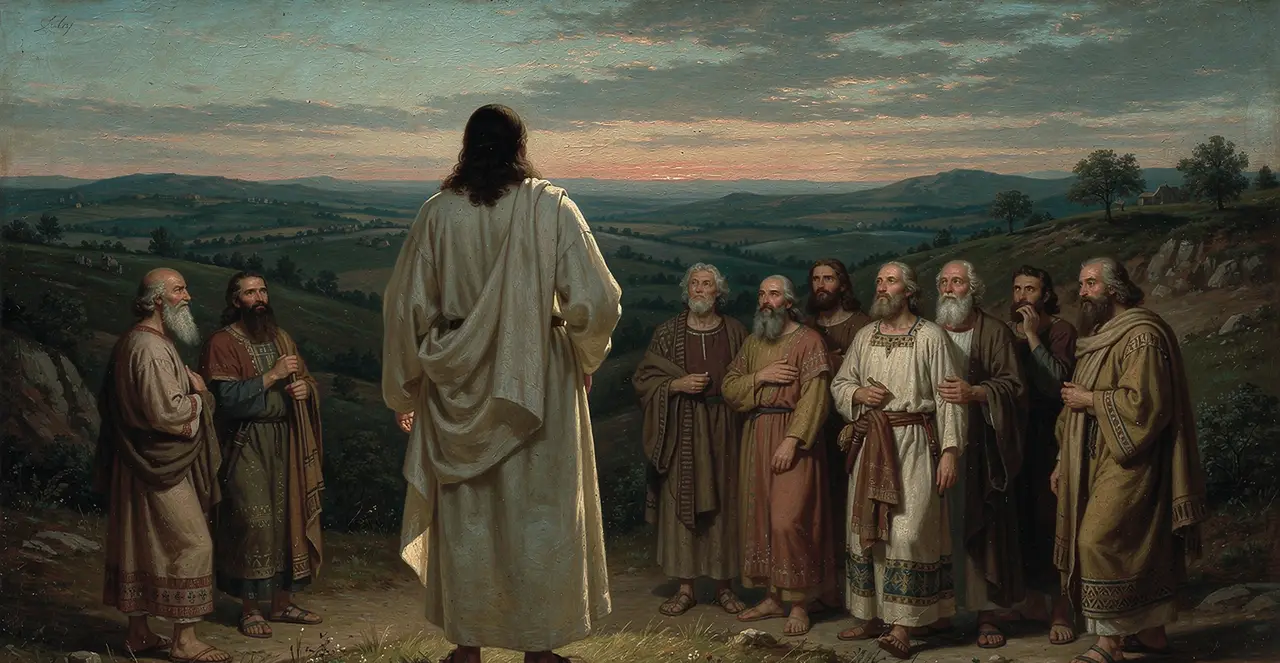 Matthew 10:1-5 — Matthew, oil painting · TruthPrints