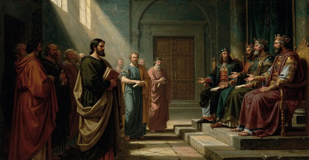 Matthäus 10,18-21 — Matthäus, Ölgemälde · TruthPrints