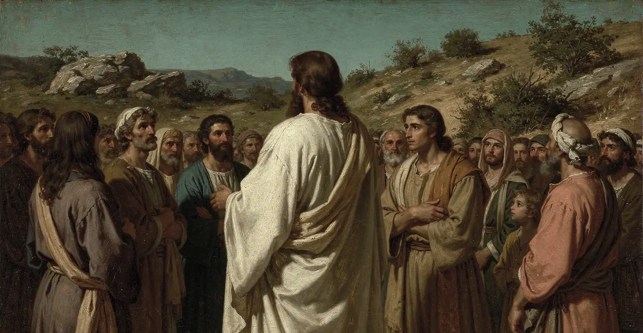 Matthew 11:7-10 — Matthew, oil painting · TruthPrints