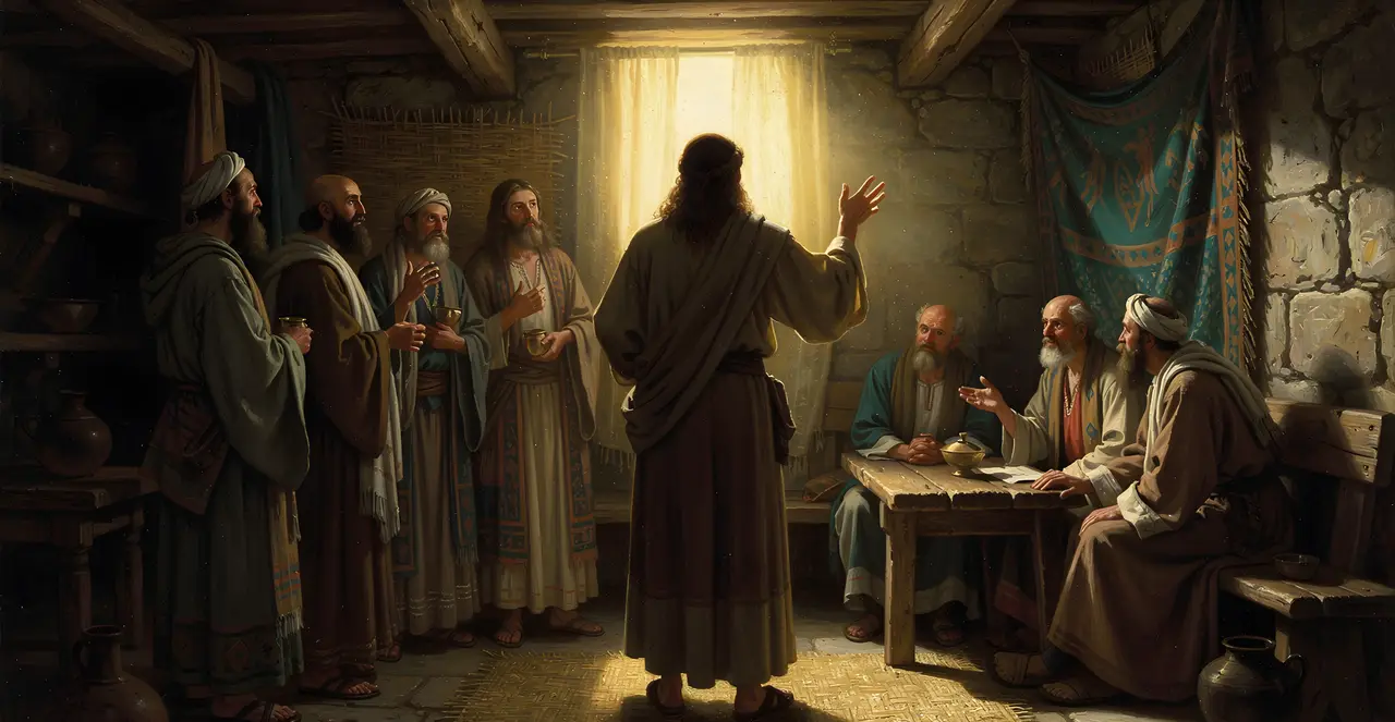 Matthew 12:27-31 — Matthew, oil painting · TruthPrints