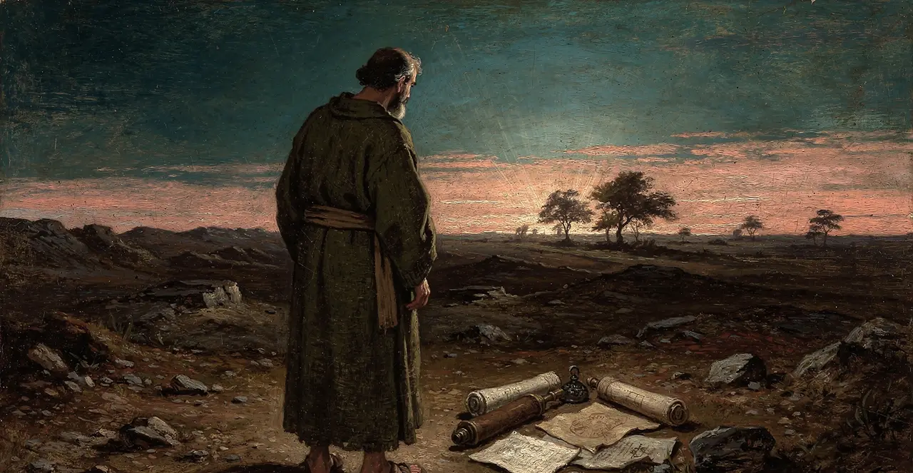 Matthew 12:32-34 — Matthew, oil painting · TruthPrints