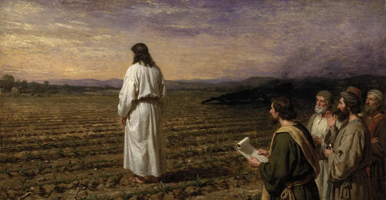Matthew 13:16-19 — Matthew, oil painting · TruthPrints