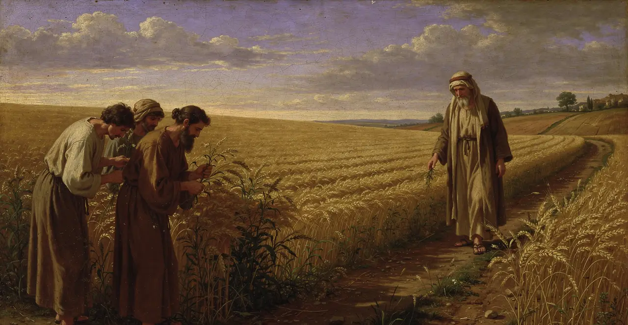 Matthäus 13,24-28 — Matthäus, Ölgemälde · TruthPrints