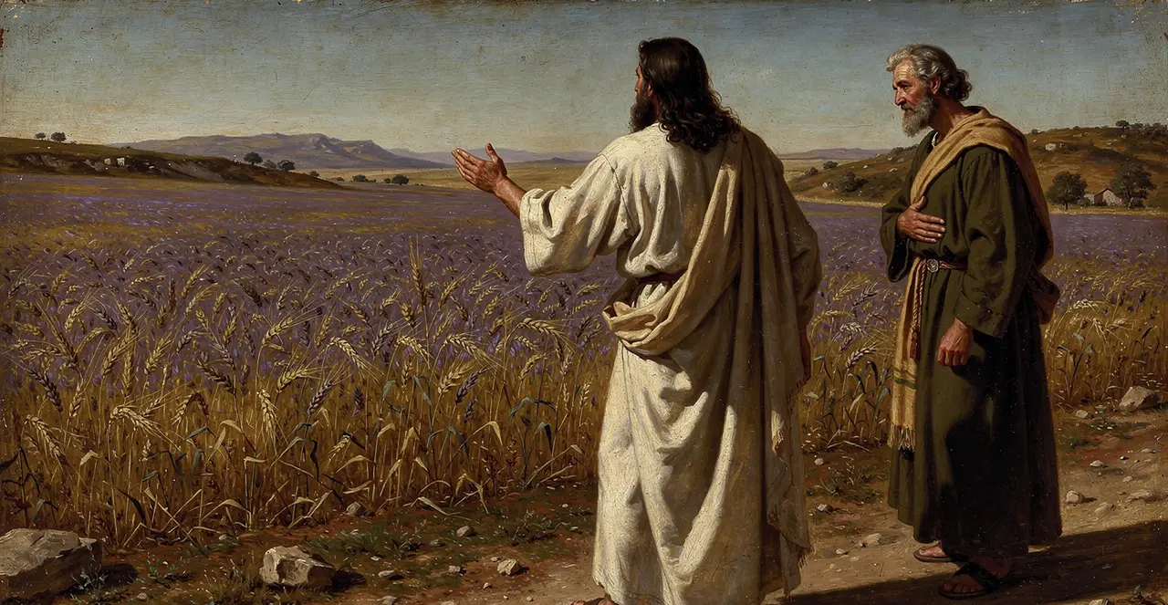 Matthew 13:29-31 — Matthew, oil painting · TruthPrints
