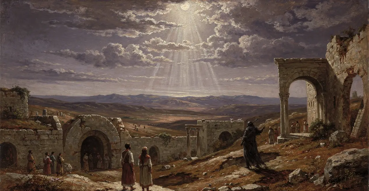 Matthew 13:39-43 — Matthew, oil painting · TruthPrints