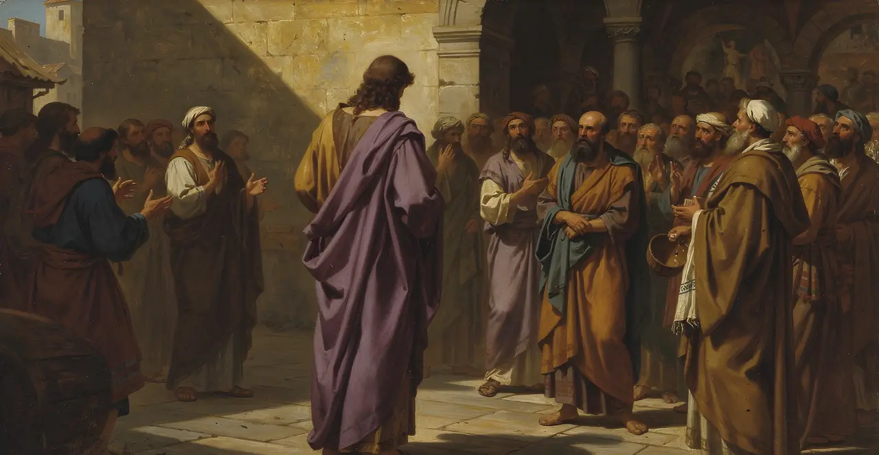 Matthew 13:57-58 — Matthew, oil painting · TruthPrints