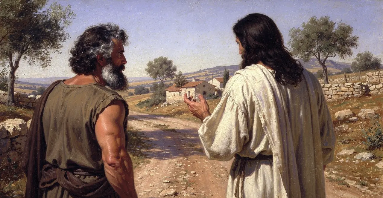 Matthew 15:12-17 — Matthew, oil painting · TruthPrints