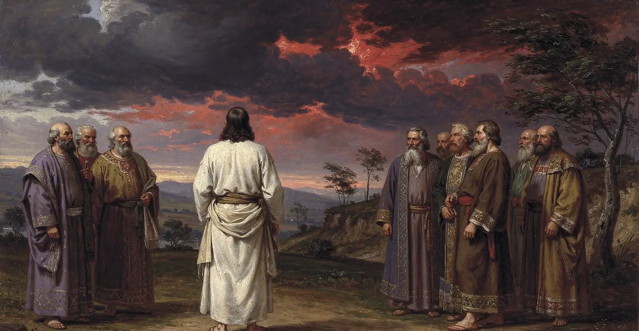 Matthew 16:1-4 — Matthew, oil painting · TruthPrints