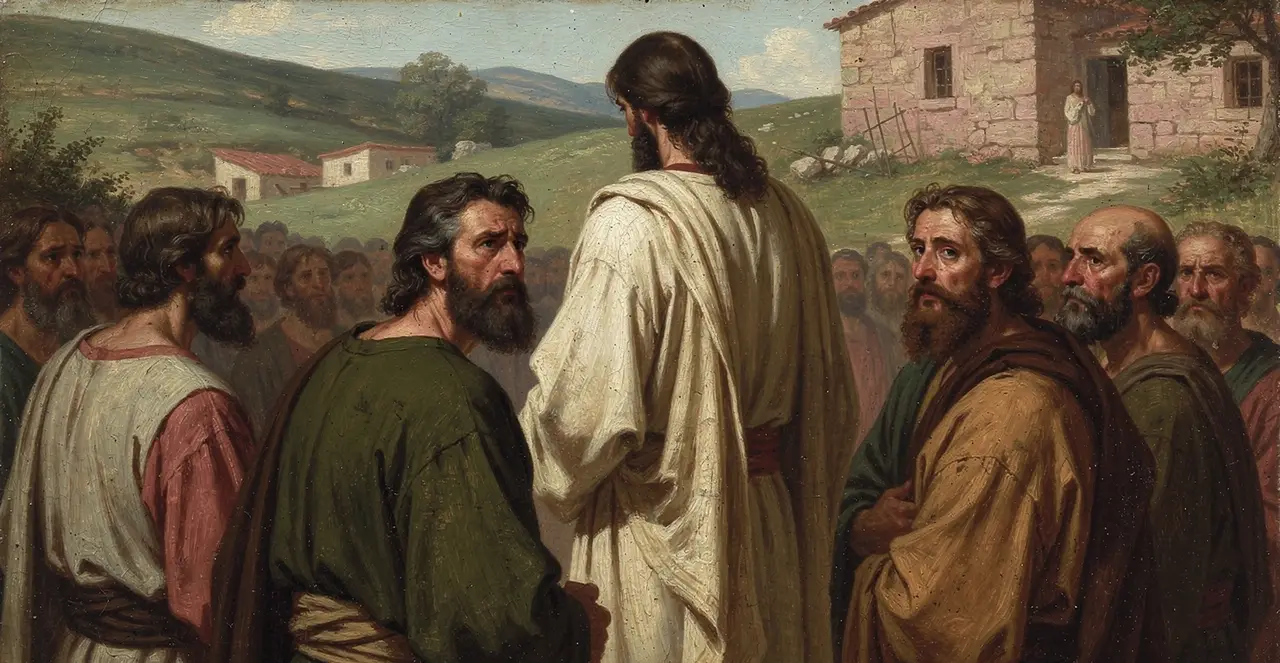 Matthew 17:10-14 — Matthew, oil painting · TruthPrints