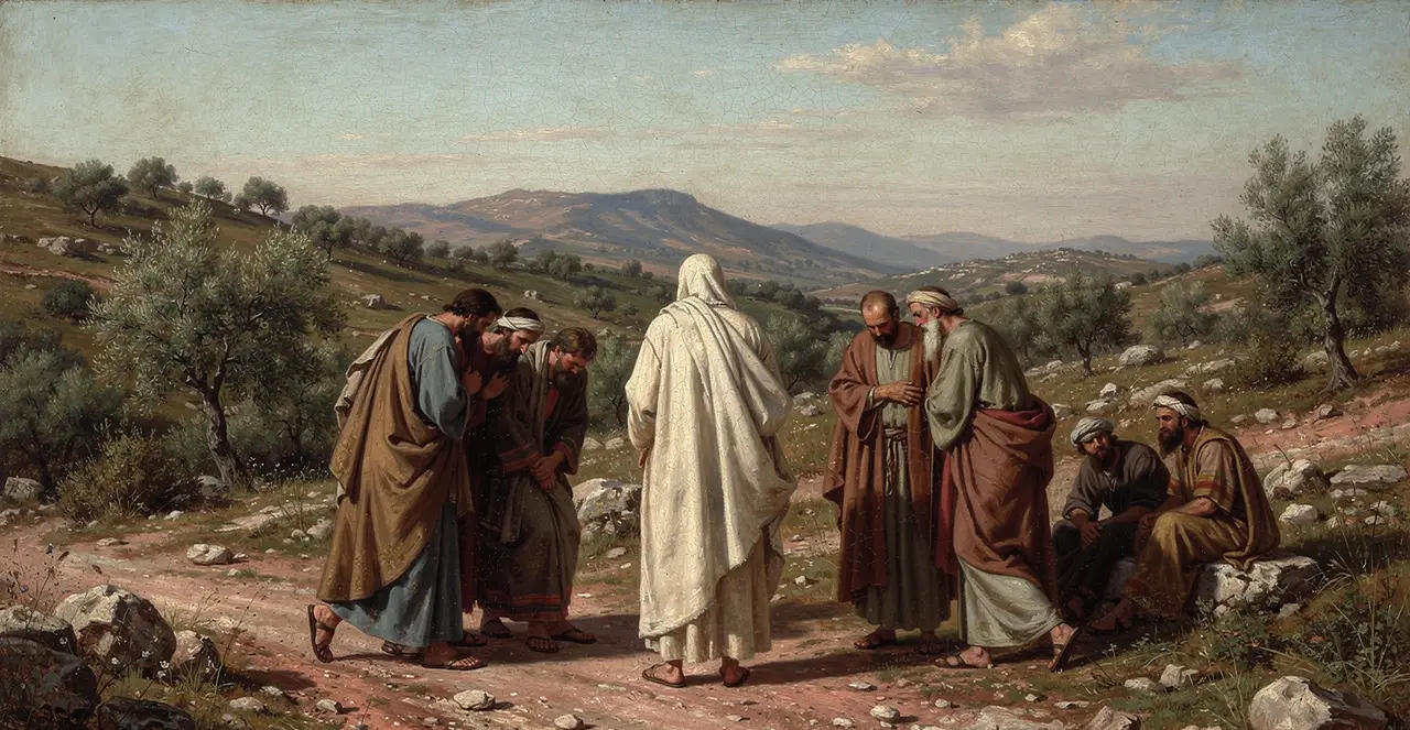 Matthew 17:20-23 — Matthew, oil painting · TruthPrints