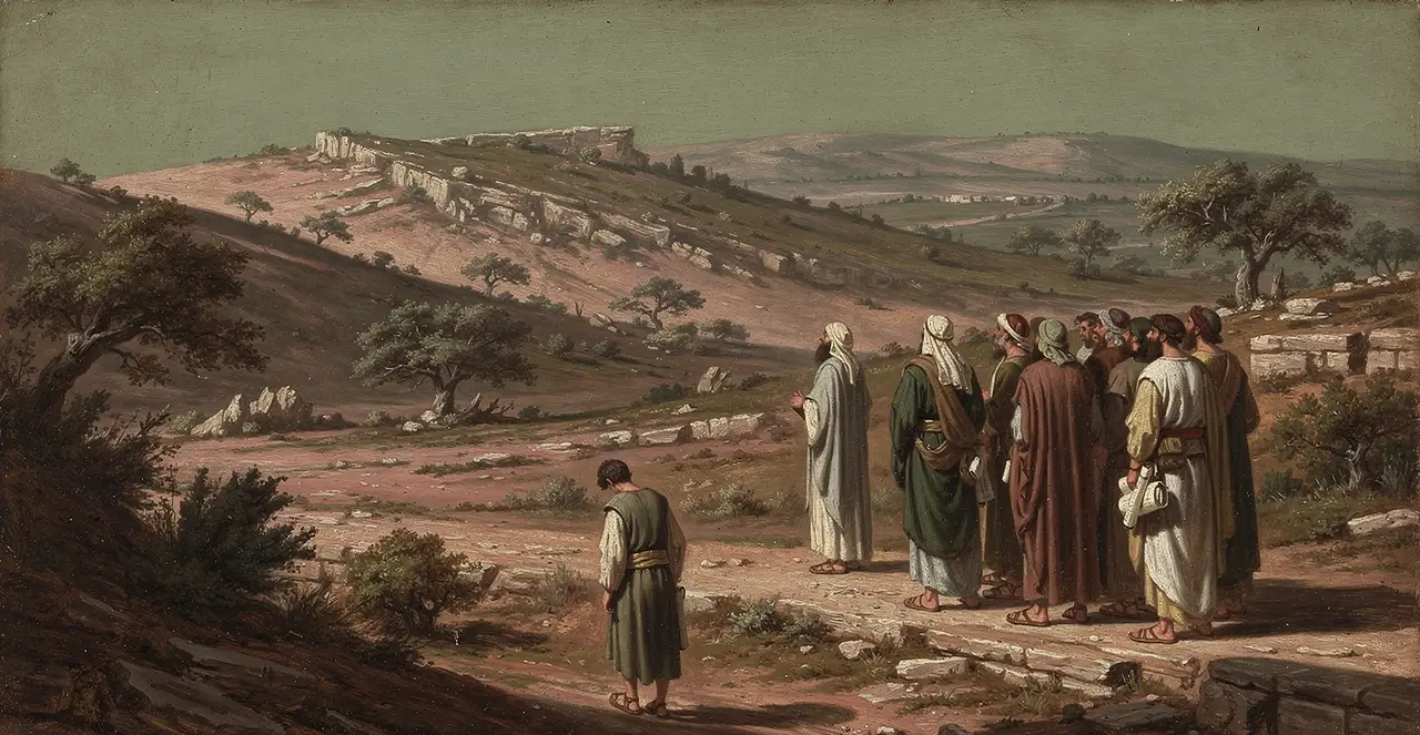 Matthew 19:22-26 — Matthew, oil painting · TruthPrints