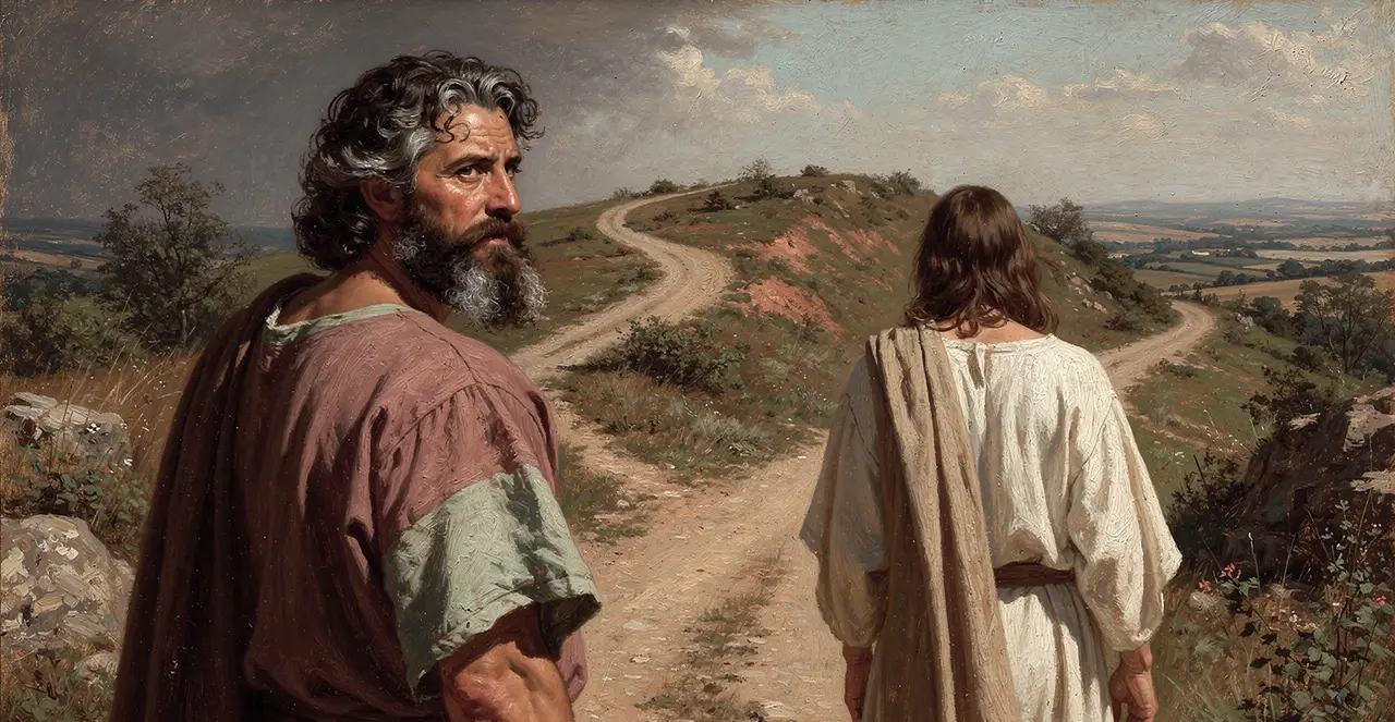 Matthew 19:27-30 — Matthew, oil painting · TruthPrints