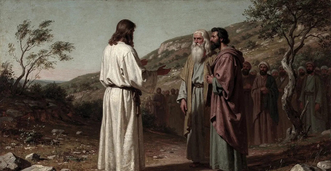 Matthew 19:6-9 — Matthew, oil painting · TruthPrints