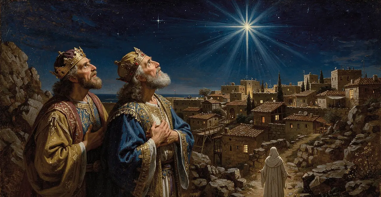 Matthew 2:6-9 — Matthew, oil painting · TruthPrints