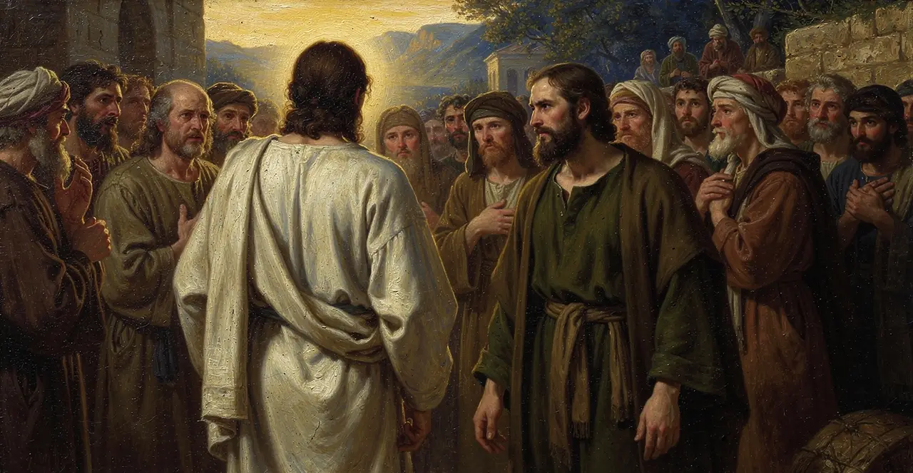 Matthew 21:46 — Matthew, oil painting · TruthPrints