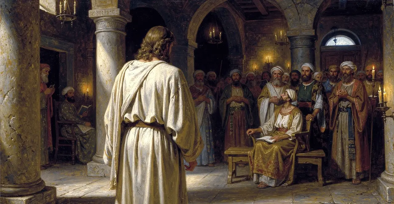 Matthew 22:39-45 — Matthew, oil painting · TruthPrints