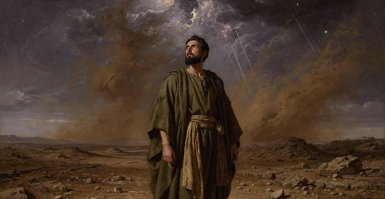 Matthew 24:27-29 — Matthew, oil painting · TruthPrints