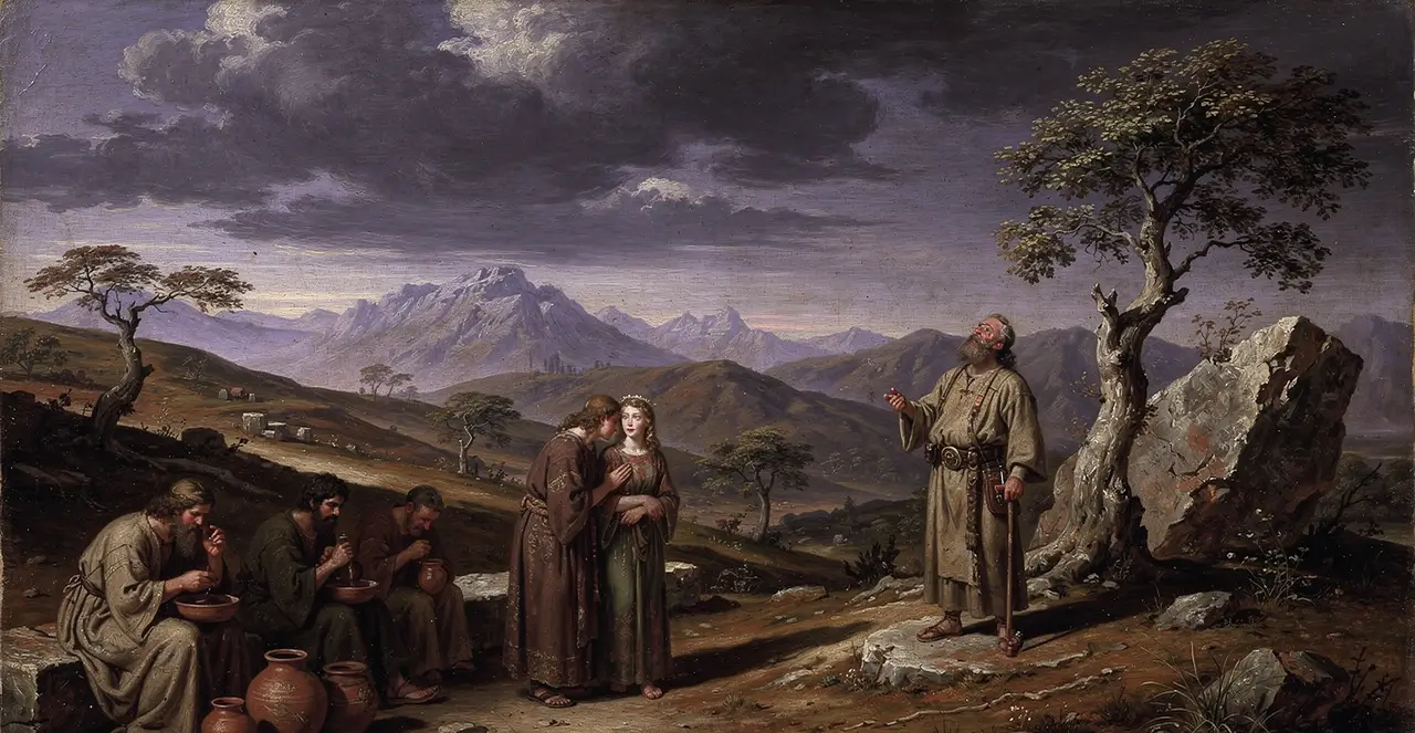 Matthew 24:38-42 — Matthew, oil painting · TruthPrints