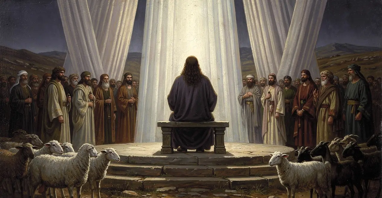 Matthew 25:31-34 — Matthew, oil painting · TruthPrints