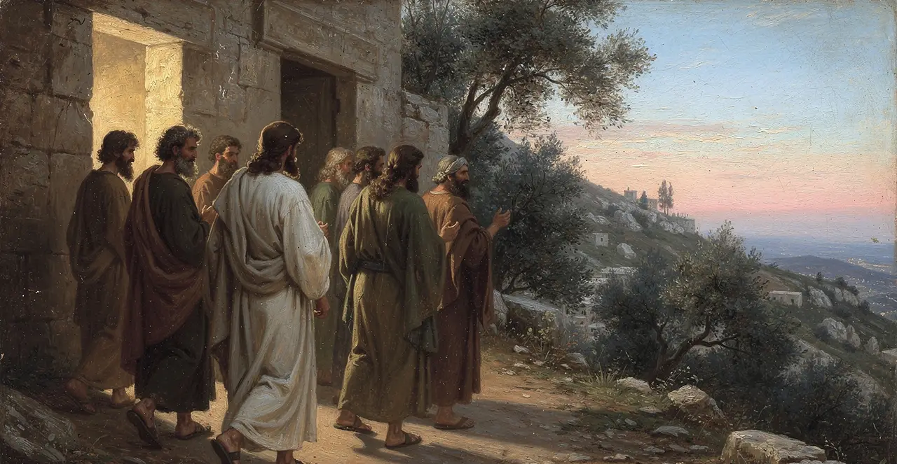 Matthäus 26,28-31 — Matthäus, Ölgemälde · TruthPrints