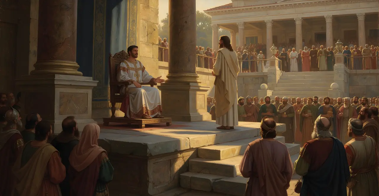 Matthew 27:17-21 — Matthew, oil painting · TruthPrints