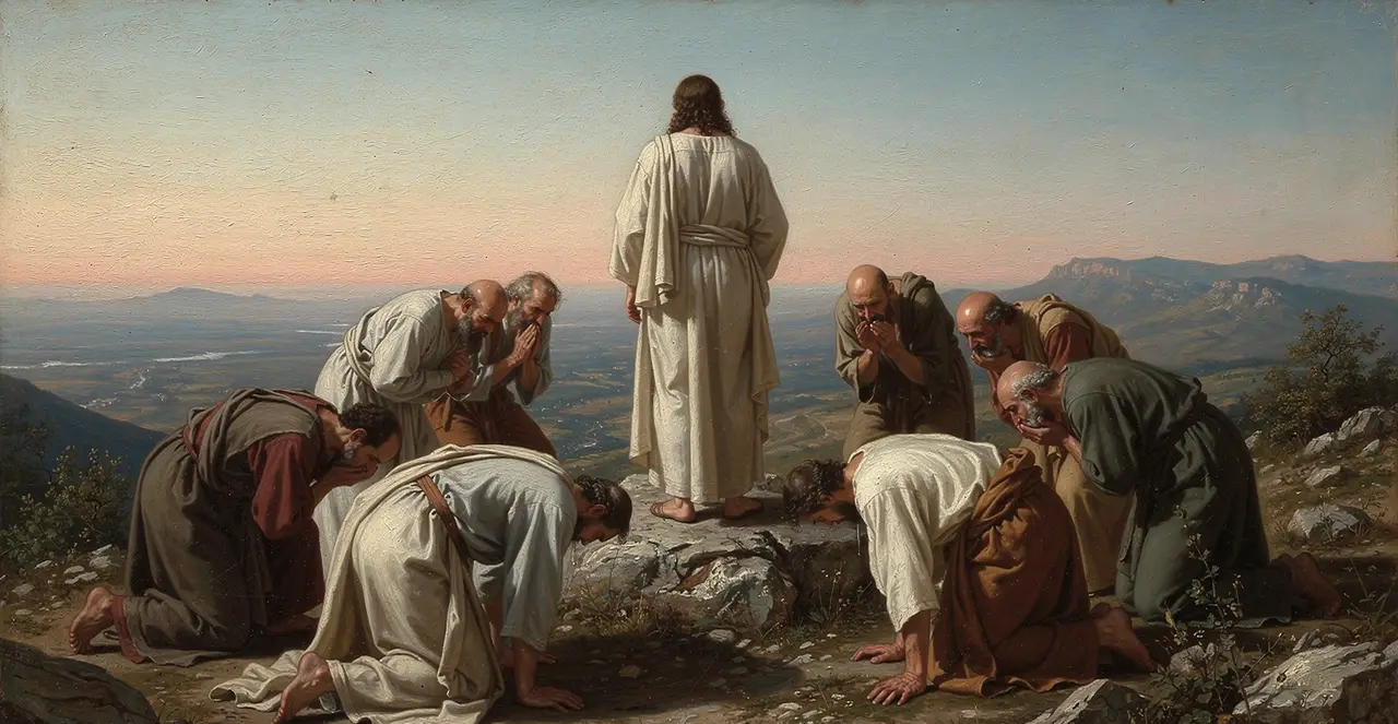 Matthew 28:15-19 — Matthew, oil painting · TruthPrints