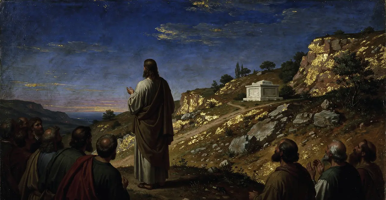 Matthew 5:21-23 — Matthew, oil painting · TruthPrints