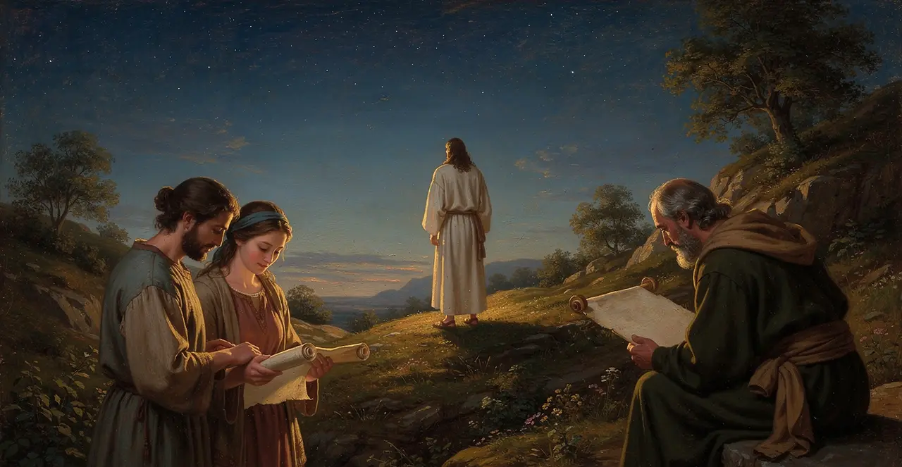 Matthew 5:31-34 — Matthew, oil painting · TruthPrints