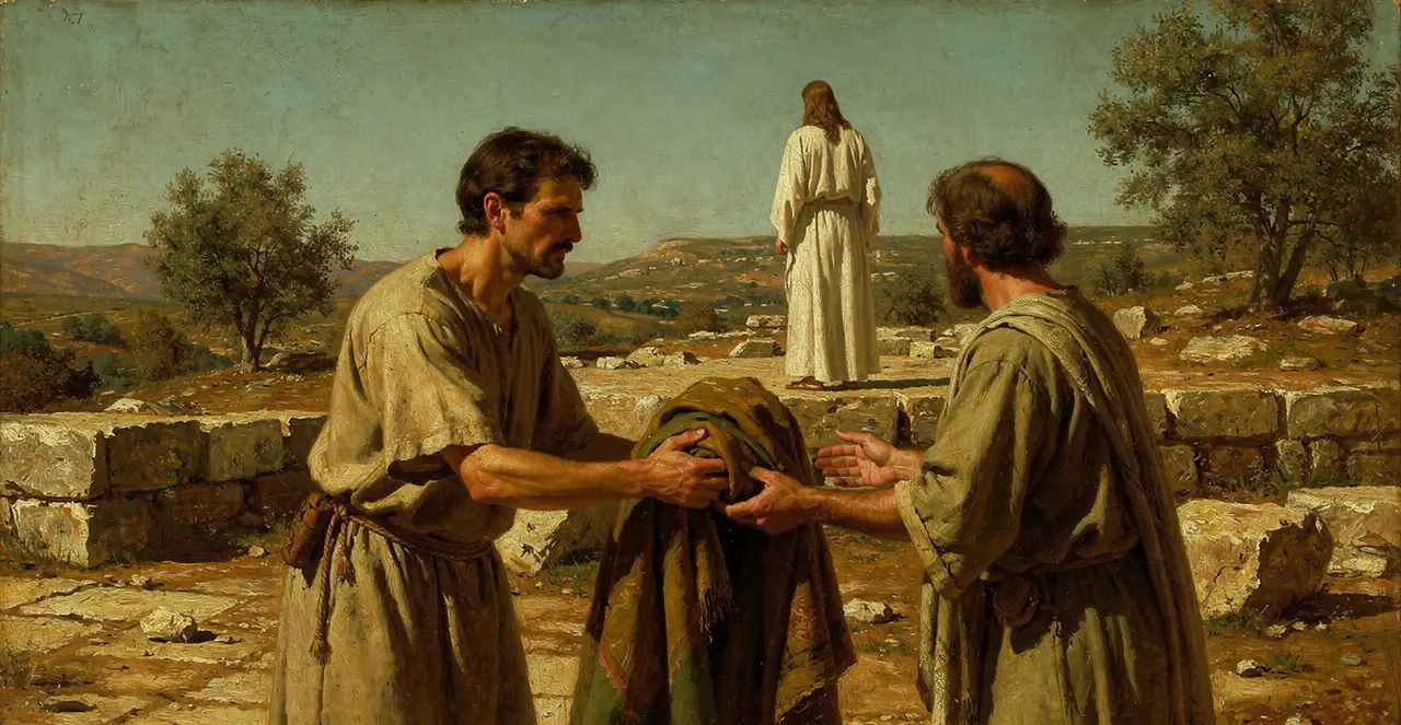 Matthew 5:40-44 — Matthew, oil painting · TruthPrints