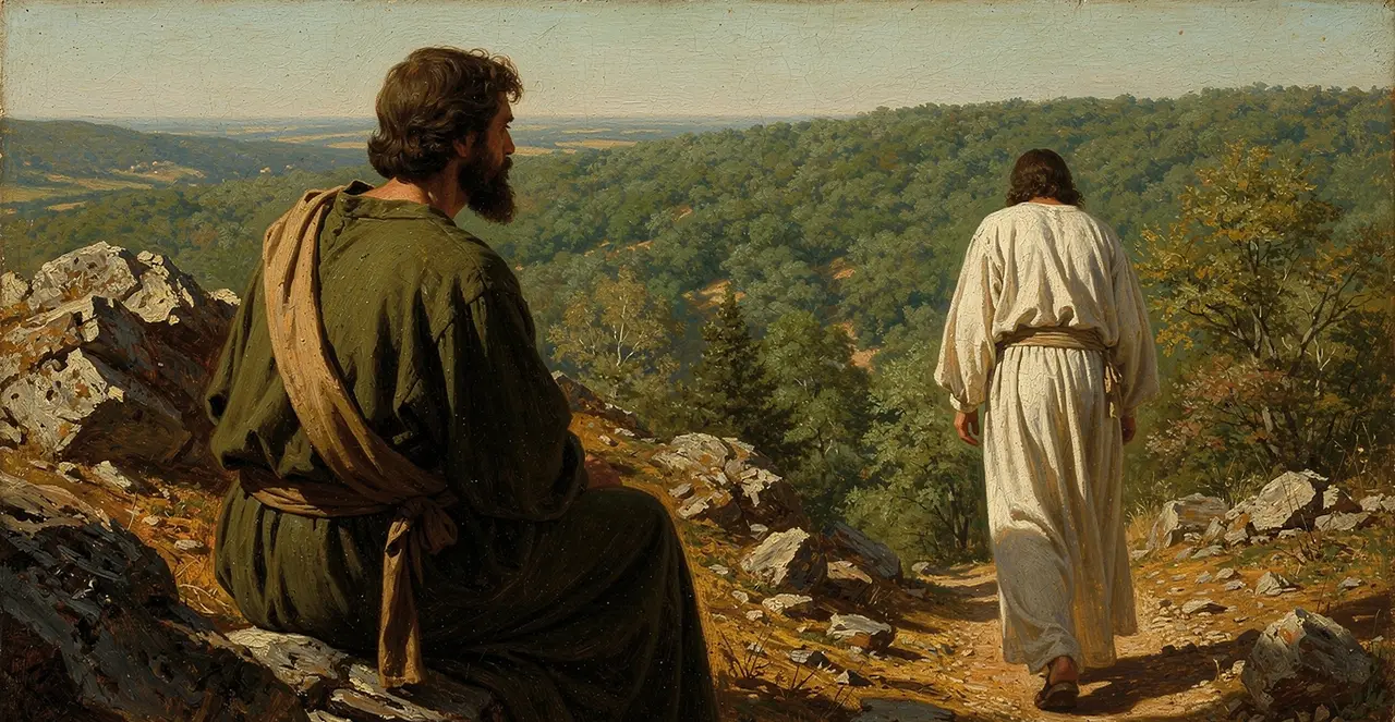 Matthew 6:15-18 — Matthew, oil painting · TruthPrints
