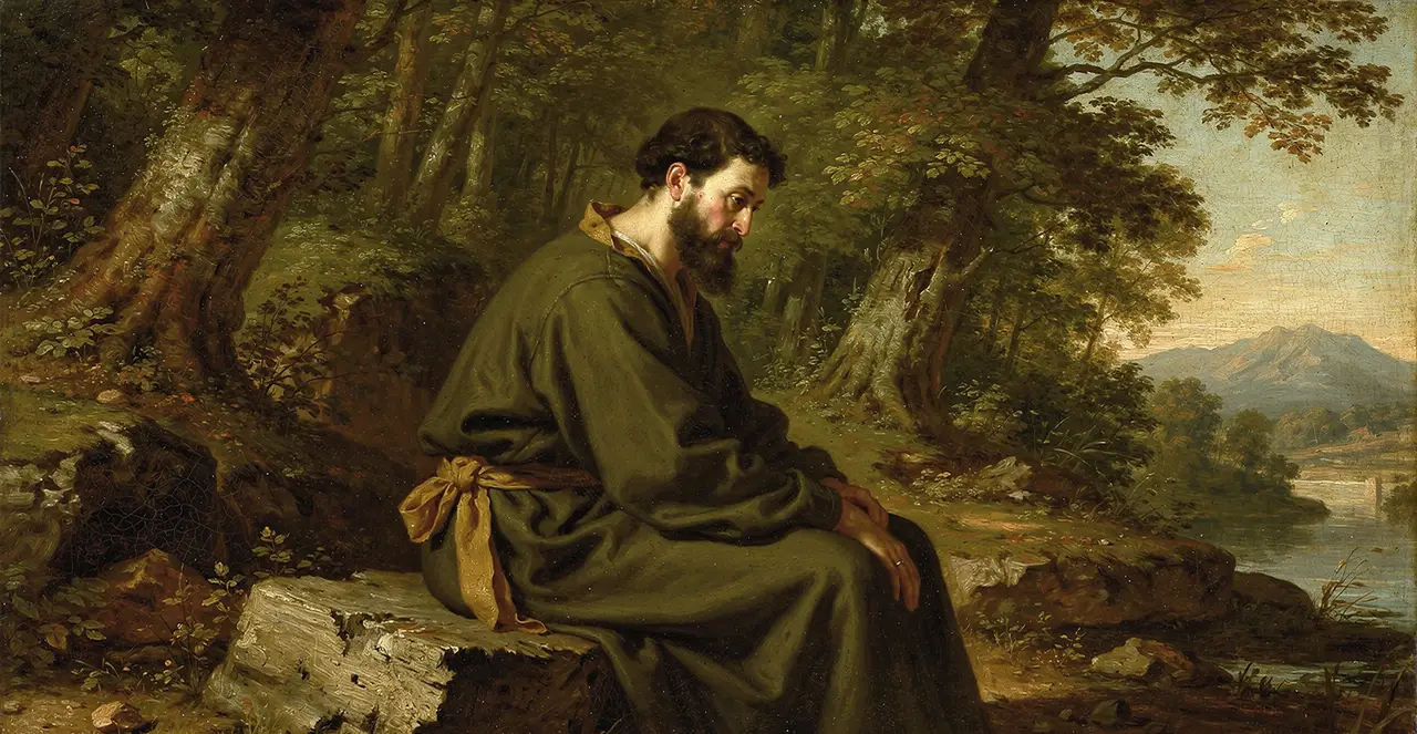 Matthew 7:6-10 — Matthew, oil painting · TruthPrints