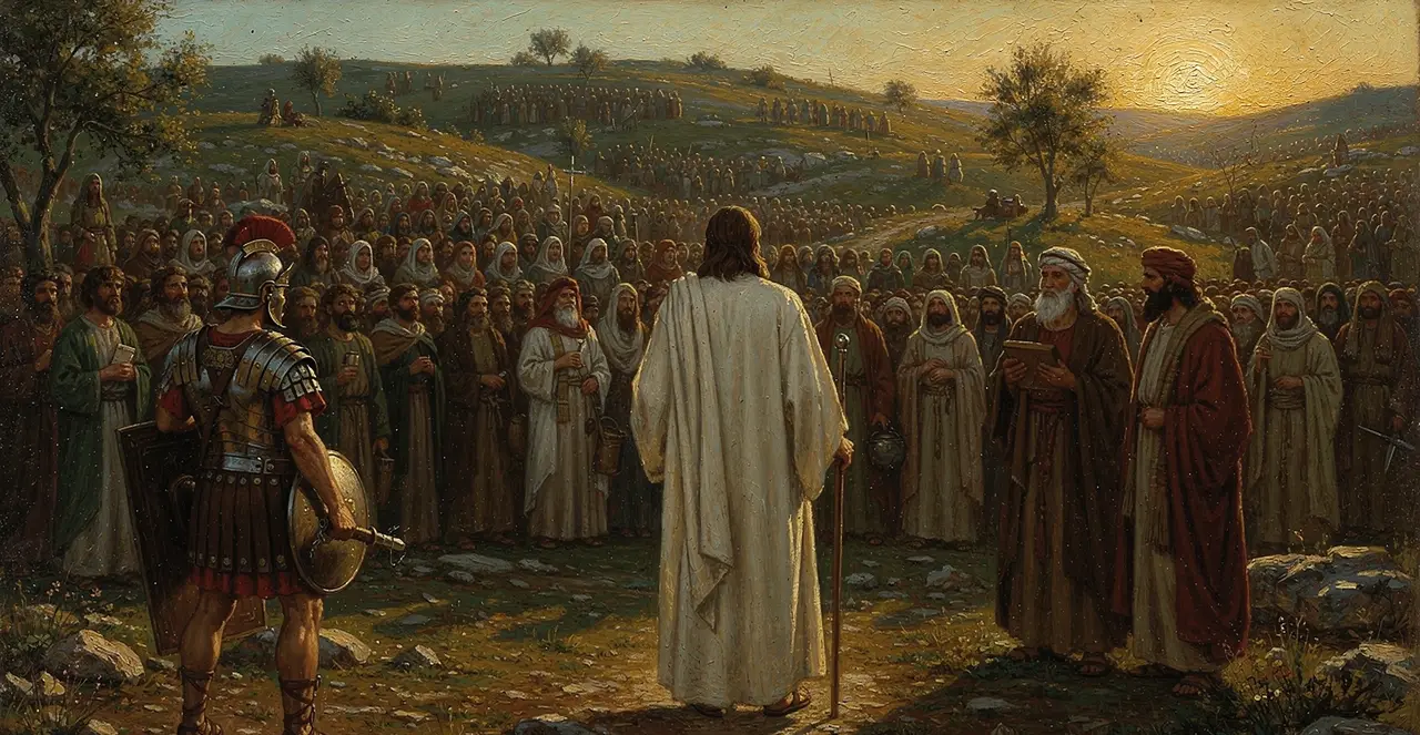 Matthew 8:11-15 — Matthew, oil painting · TruthPrints