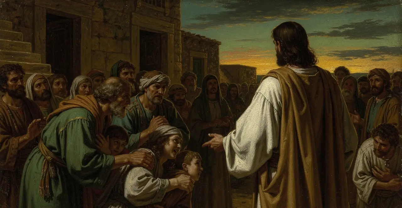 Matthew 8:16-20 — Matthew, oil painting · TruthPrints