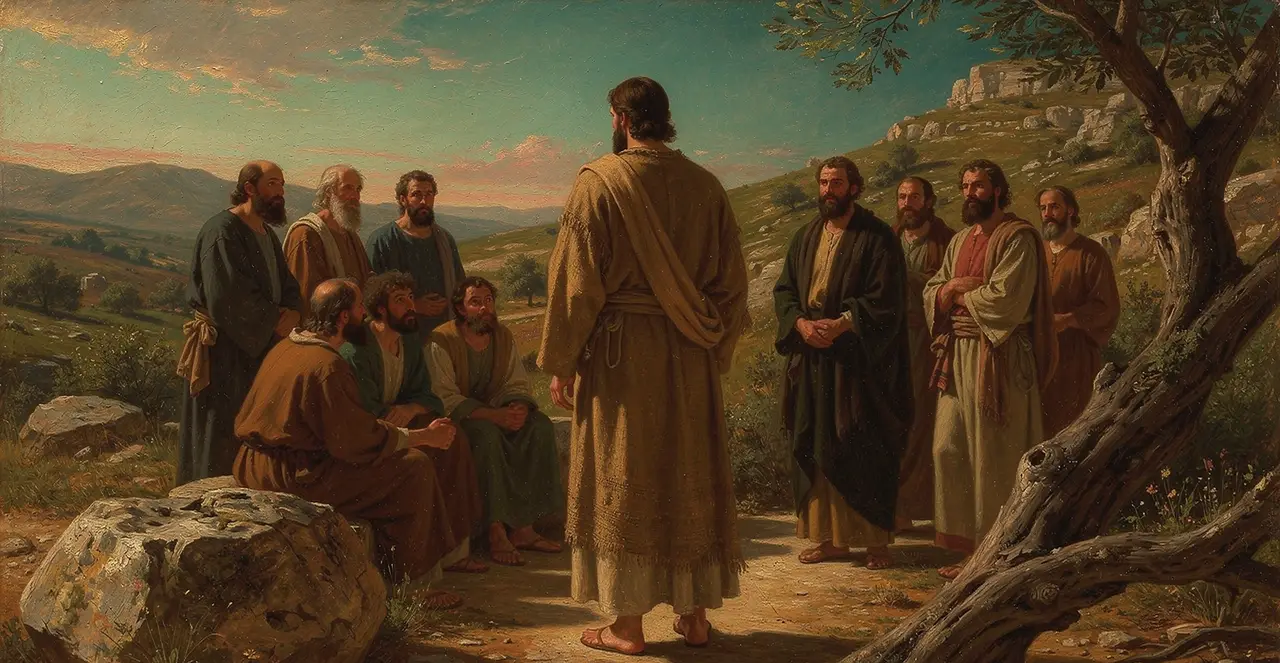 Matthew 9:37-38 — Matthew, oil painting · TruthPrints
