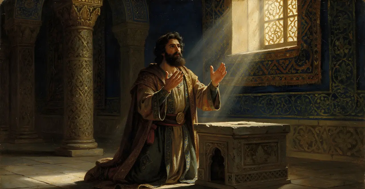 Nehemiah 1:6-8 — Nehemiah, oil painting · TruthPrints