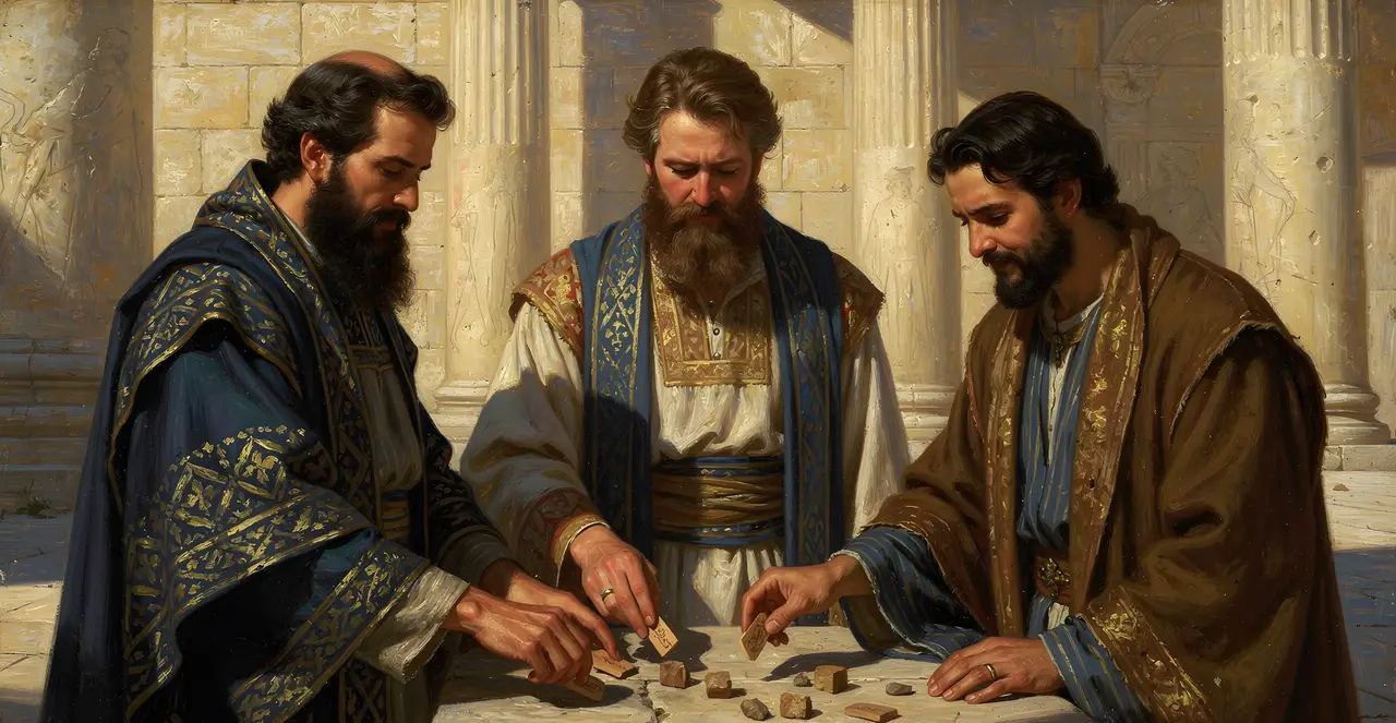Nehemiah 10:33-34 — Nehemiah, oil painting · TruthPrints