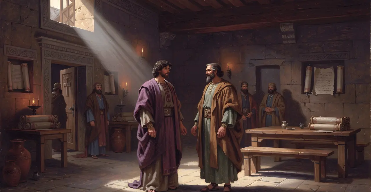 Nehemiah 11:12-15 — Nehemiah, oil painting · TruthPrints
