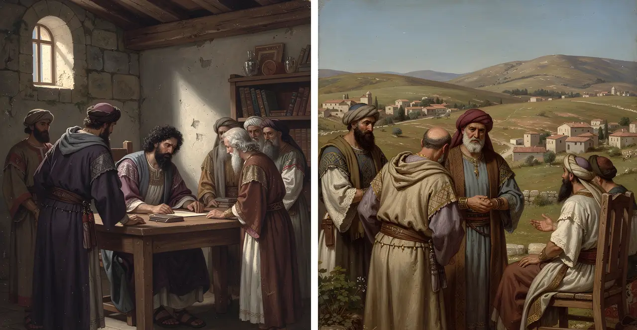 Nehemiah 11:24-30 — Nehemiah, oil painting · TruthPrints