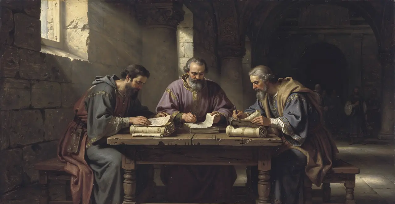 Nehemiah 12:22-24 — Nehemiah, oil painting · TruthPrints