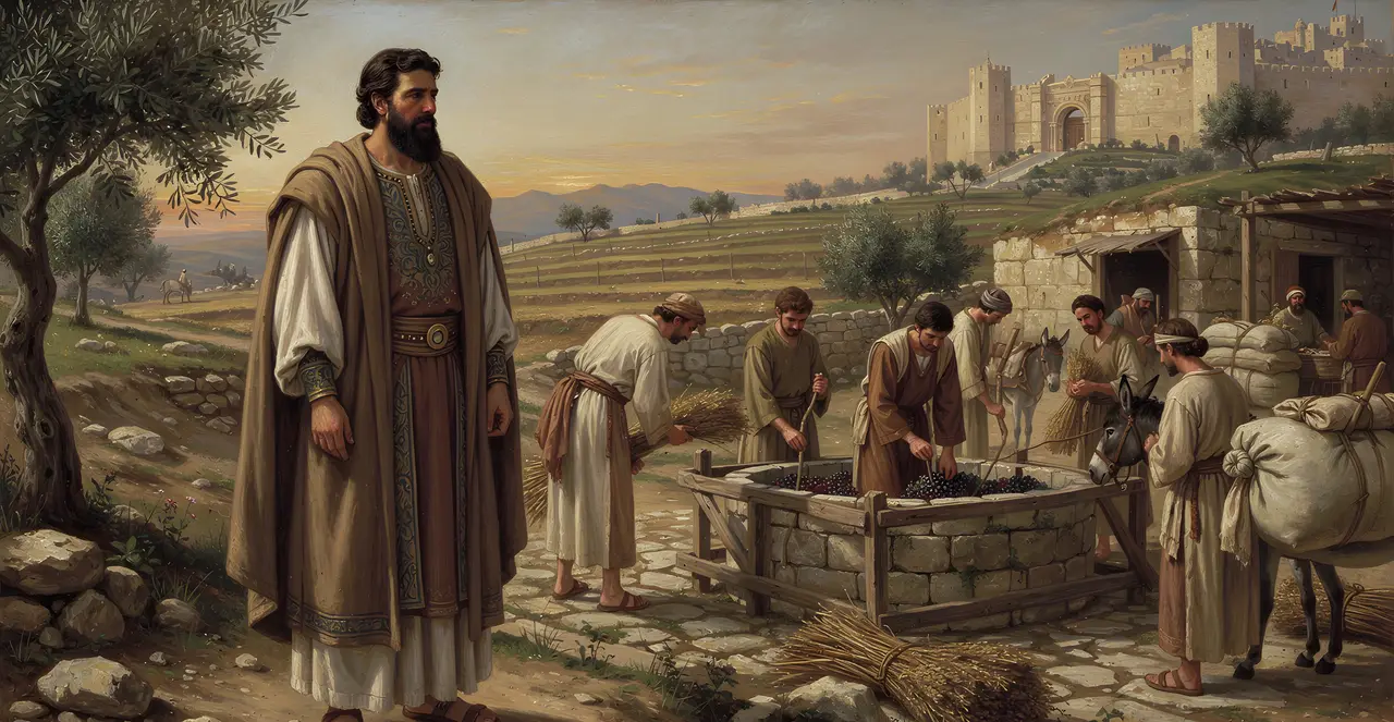 Nehemiah 13:15-17 — Nehemiah, oil painting · TruthPrints