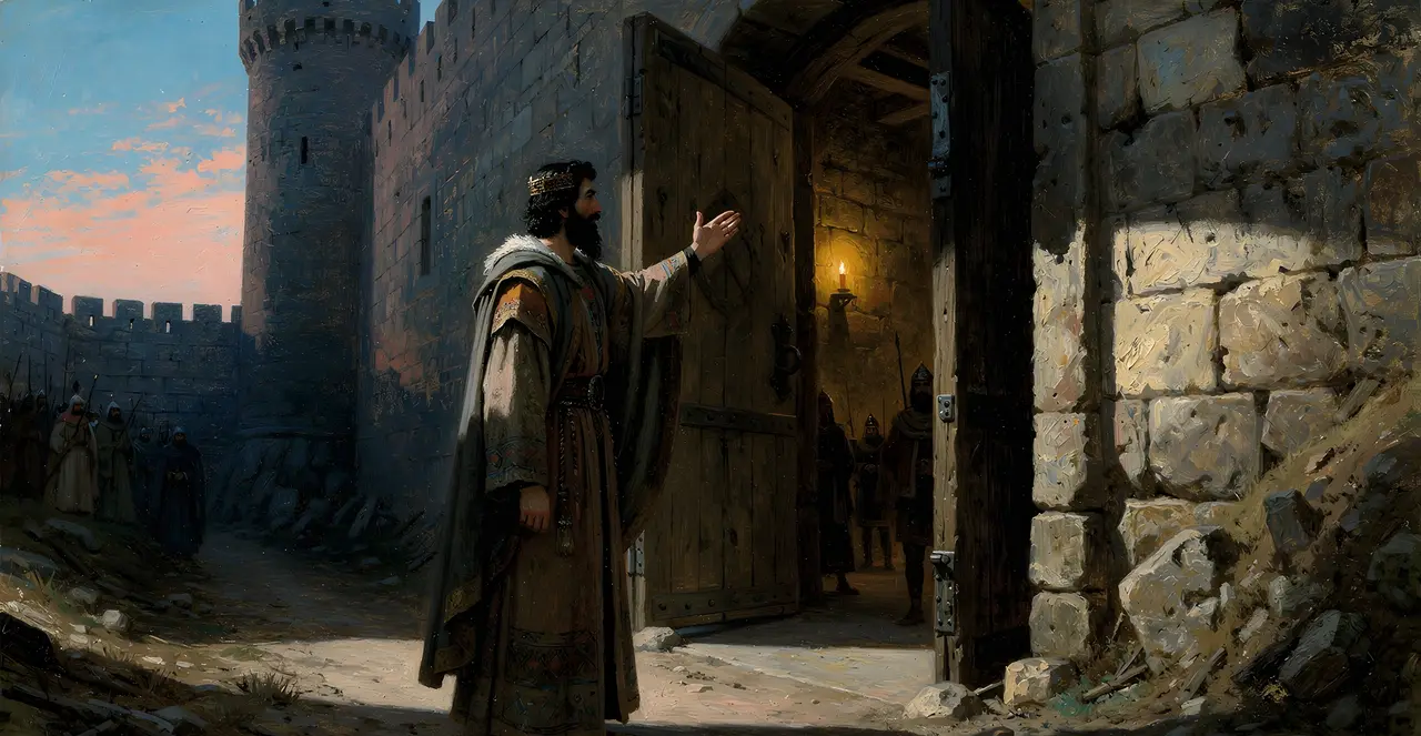 Nehemiah 13:18-20 — Nehemiah, oil painting · TruthPrints