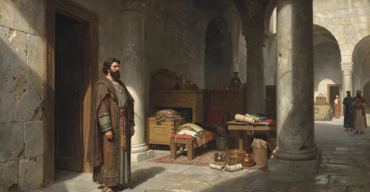Nehemiah 13:5-7 — Nehemiah, oil painting · TruthPrints