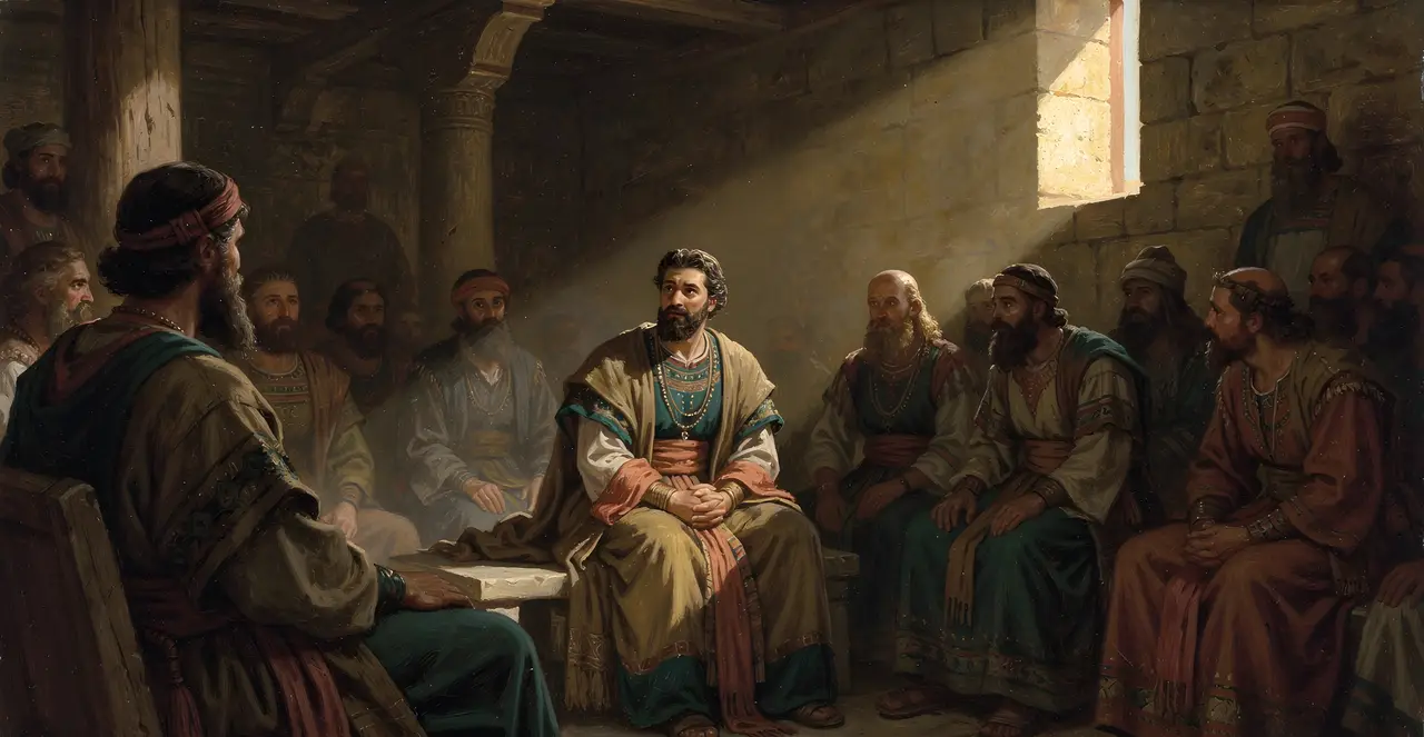 Nehemiah 5:11-12 — Nehemiah, oil painting · TruthPrints
