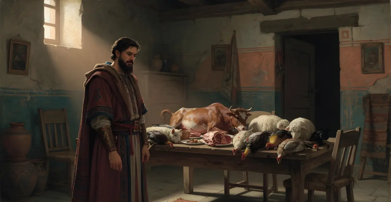 Nehemiah 5:18-19 — Nehemiah, oil painting · TruthPrints
